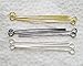 Beading Station 300pcs Mix Silver/Gold/Black Plated Eye Pins 21GA 1.5