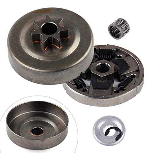 shanze 325" 7T Sprocket Clutch Drum Bearing Washer E-Clip for STIHL MS261 MS271 MS291 Chainsaw