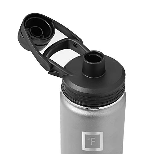 IRON °FLASK Spout Lid for Wide Mouth, Insulated Sports Water Bottles