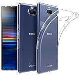 EasyAcc Case for Sony Xperia 10, Soft TPU Crystal Clear Slim Anti Slip Phone Case Transparent Back Protective Cover Compatible with Sony Xperia 10