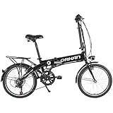 ORKAN 20”/ 26” Folding Electric Bike 7 Speed E-Bike for Adults 250W City Commuter Mountain E-Bike