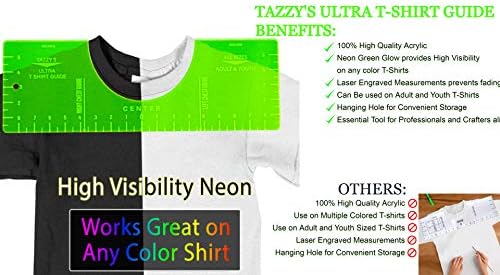 Download Tazzy S Ultra T Shirt Guide T Shirt Ruler Tshirt Alignment Tool Tee Shirt Ruler Guide For Vinyl Tshirt Ruler For Vinyl Alignment Heatpress Htv Svg Amazon Ae
