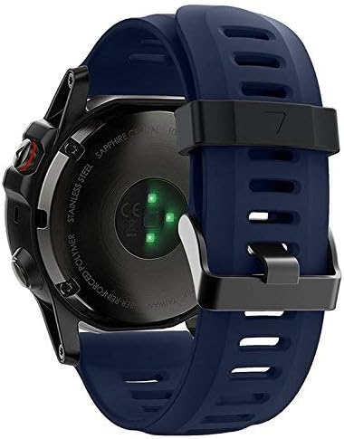 Probrother Replacement Silicone Band Smart Wrist Watch Accessory Strap for for Garmin Fenix 3 Garmin Fenix 3 HR Garmin Fenix 5X with Removal Tools