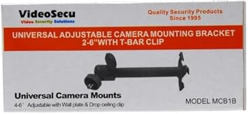 Accessories Videosecu 1 4 X 20 Threads Swivel Security Camera