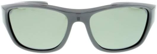 HIS HPS00104-3 Sunglasses Green with Silver Flash Pol, Green With Silver Flash Pole