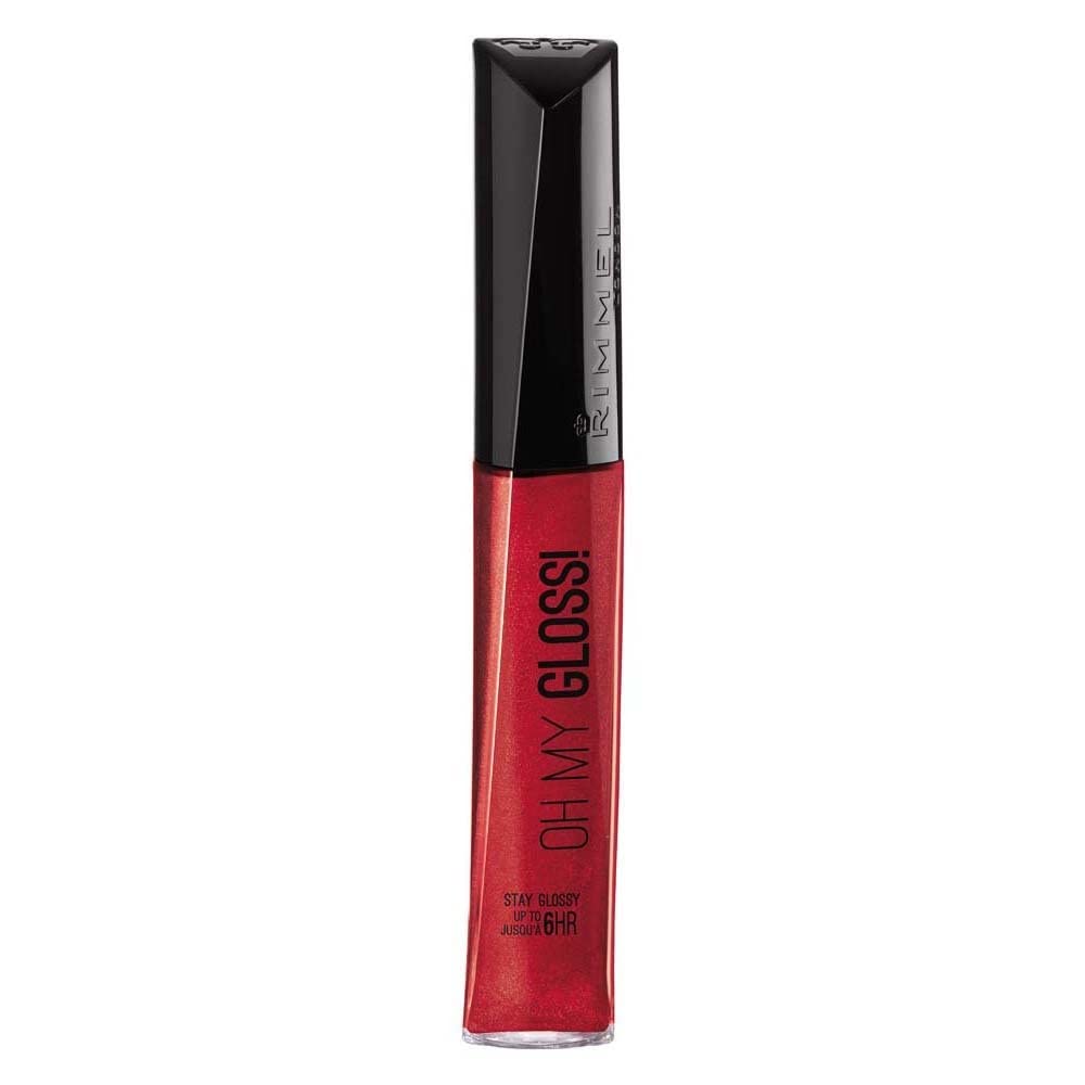 Rimmel London Oh My Gloss! Lip Gloss, 52 Rebel Red, 6.5 ml