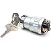 Wingsmoto Key Ignition Switch 70cc 90cc 110cc 125cc 150cc 200cc 250cc Go-Kart Dune Buggy Cart UTV 3 Wires