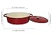Useful UH-CI35 7 Quart Cast Iron Enamel Oval Covered Dutch Oven Casserole With Lid