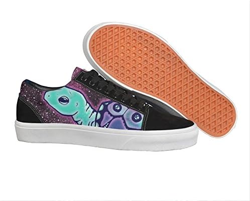 Women's magic turtle Galaxy Sneakers Straps Plate Shoes