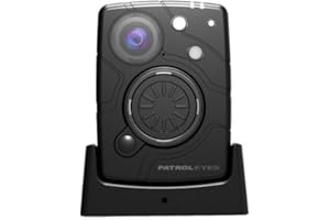 PatrolEyes WiFi HD 1080P 32MP 64GB Wide Angle Night Vision Police Body Camera SC-DV10