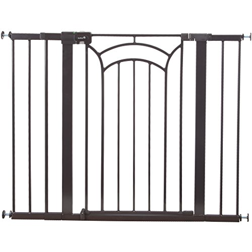 Safety 1st Décor Easy Install Tall & Wide Walk Thru Gate, 36″ High, Fits Spaces between 29″ and 47″ Wide