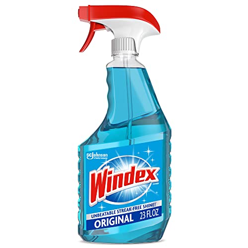 Windex Glass and Window Cleaner Spray Bottle, Bottle Made from 100% Recovered C…