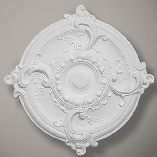 Plaster Ceiling Rose Small Points 500mm/ 19.5" Handcrafted in Yorkshire CP15