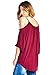 Modern Kiwi® Solid Off-The-Shoulder High Low Tunic Top (S-4XL)