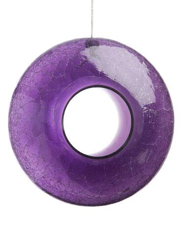 Amazon Com Gardener S Supply Company Circle Crackle Glass Moon