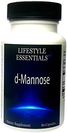 Lifestyle Essentials D-Mannose, 500 mg, Healthy Urinary Tract