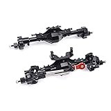 RZXYL Aluminum Front / Rear Portal Axles Set for