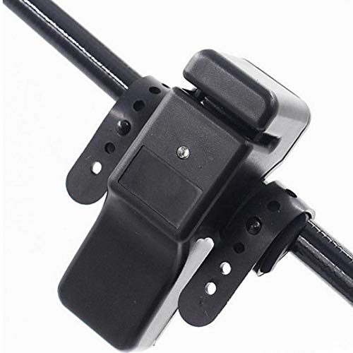 Yoyakie Angeln Ton Alarm Biss Angeln Bissanzeiger Indicator Alarmglocke Led-licht Für Nachtangelgerät Zubehör Schwarz – Bild 7