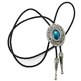 Ivory Falcon Western Bolo Tie, Native American