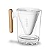 SOMA Pitcher Plant-based Water Filtration, 6-Cup, White