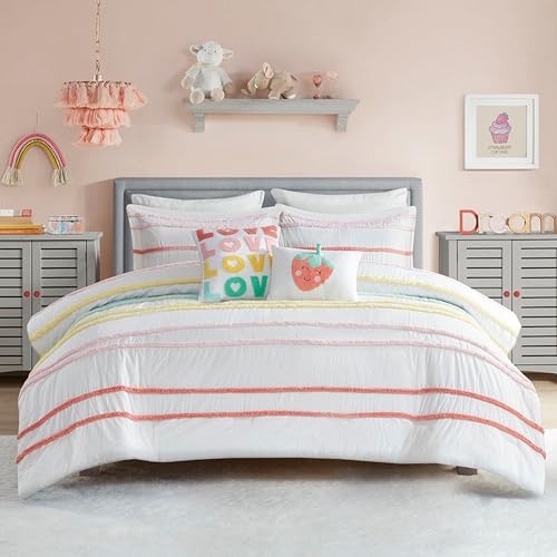 Intelligent Design Kids Twin Comforter Set, Cotton Comforter Set, Casual Fun Co…