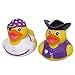 Girl Pirate Rubber Ducks - 12 pc