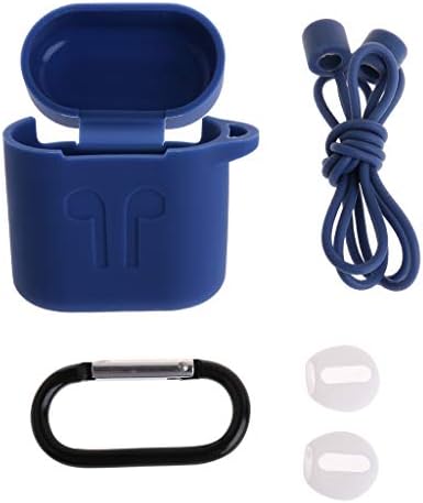 WEISHAZI Wireless Bluetooth Headset Protective Case Earbuds Cover Anti-Lost Strap Silicone Skin Holder Set Dustproof for Huawei Honor FlyPods