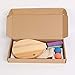 HOLYKING Wooden Beach Paddle Ball Set - Tennis Racket Outdoor Sport Games