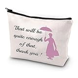 JYTAPP Mary Movie Cosmetic Makeup Bag Mary Quote