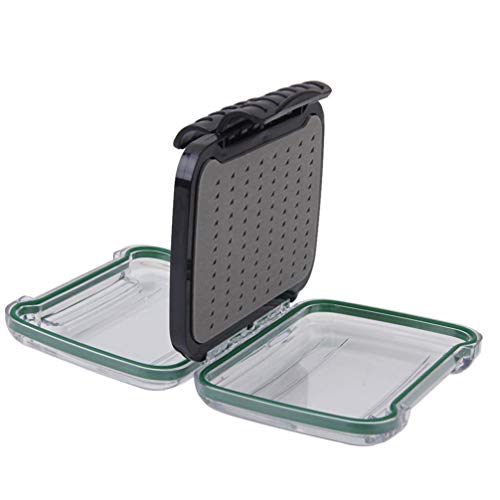 BESPORTBLE Angelköder Fall 2 Schichten Handheld Tackle Box Angelbox Angelköder Aufbewahrungskoffer – Bild 3