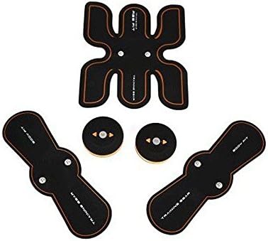 Muscle trainer, WONOUS Magic Abdominal Muscle Six Pack Biceps Brachii Training Gear ABS Trainer Fit Body Home Gym Exercise Shape Keep Fitness (Black (Upgrade))