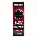 John Frieda Colour Refreshing Gloss, Cool Red, 6 Ounce