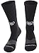 Soccer Socks - Youth Sizes for Kids 3-16 - by DashSport - All Sports Soccer Lacrosse Baseball - Cuff Top - Ankle and Arch Support - Padded Sole