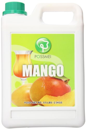 Possmei Flavored Syrup, Mango, 5.5 Pound - Thumbnail 5