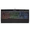 Corsair K55 RGB Gaming Keyboard – IP42 Dust and Water Resistance – 6 Programmable Macro Keys – Dedicated Media Keys…