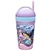 Zak Designs PRYC-S110 Rapunzel and Jasmine Disney Princess Snack Cup, 10 oz, Clear