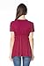 Bearsland Women's Breastfeeding and Nursing Summer Top PurpleRed Size L