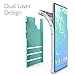 Crave Note 10 Plus Case, Strong Guard Protection Series Case for Samsung Galaxy Note 10 Plus - Mint/Grey