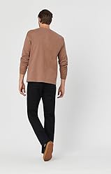 Mavi Men's Matt Mid Rise Straight Leg Jeans