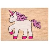 Cutesy Unicorn Rubber Stamp