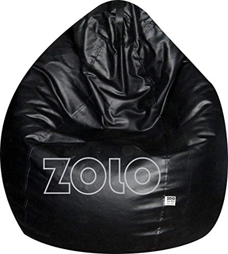 Zolo XXXL - Black - Bean Bag - Without Beans - Cover Only