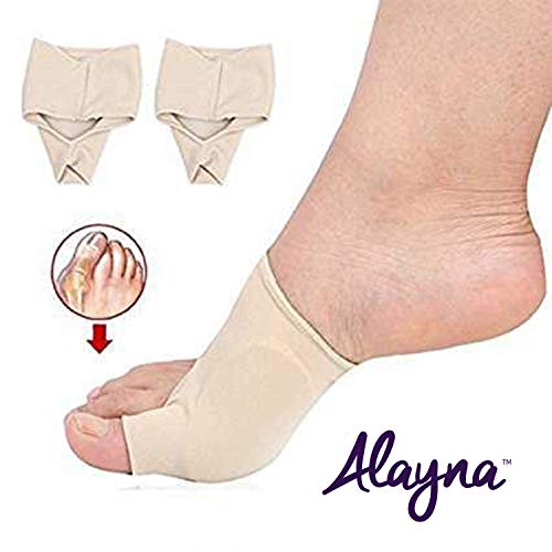 Bunion Corrector and Bunion Relief Sleeve with Gel Pad Cushion Bunion Protector - Protection and Treatment for Hallux Valgus Bunion Pain (1 Pair) Medium - Thumbnail 3