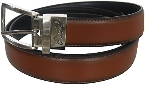 Arnold Palmer Golf- Leather Feather Edge Reversible Belt