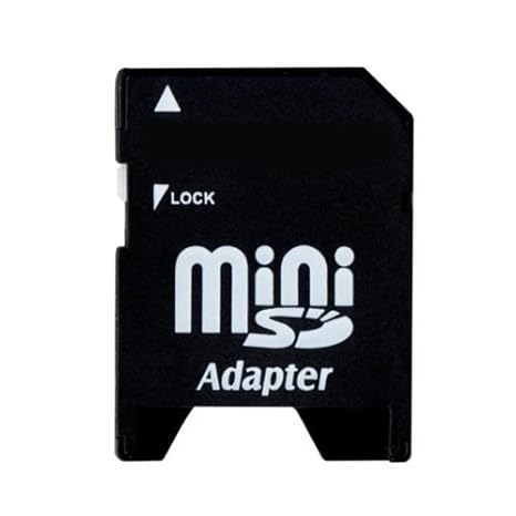 Adaptador de Tarjeta Mini SD a Adaptador de Tarjeta SD estándar Adaptateur