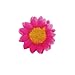 AKORD 100pc Artificial Daisies, Rose, 38mm