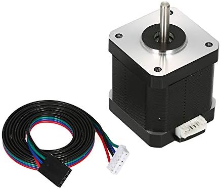 1PCS 17HS8401S 48mm Nema 17 Stepper Motor 42 Motor 42BYGH 1.8A 52N.cm 4-lead for 3D Printer CNC Laser with DuPont line