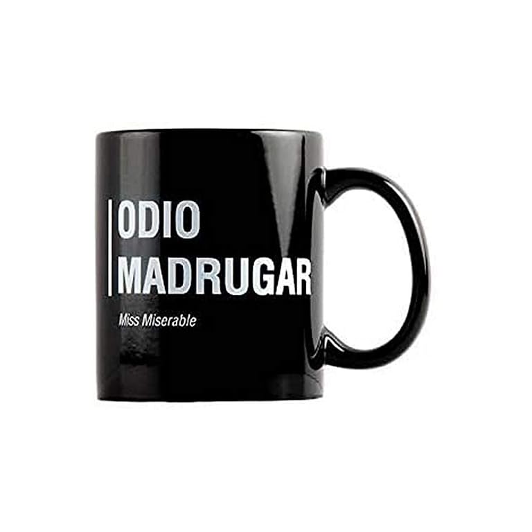 Tazas Desayuno Taza De Café MISS MISERABLE Con Mensaje 'Porque Lo