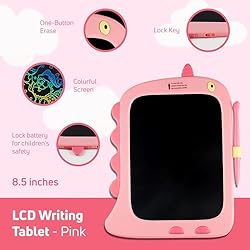 LCD Writing Tablet for Kids 8.5 Inch, Reusable