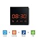 LIZVIE HD Hidden Spy Clock Nanny Camera with Enhanced Night Vision,Wireless Speaker,Motion Detection, Invisible Lens,Video Recorder,FM Radio,12/24 Alarm Clock(Pro Version)