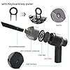 [Upgrade] HONKYOB Mini Vacuum Cordless Vacuum Keyboard Cleaner Rechargeable Desk Vacuum for Cleaning Dust,Hair,Crumbs…